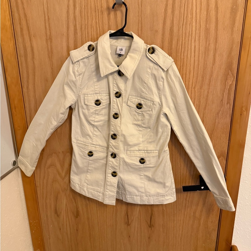 CAbi Women's Cream Jacket